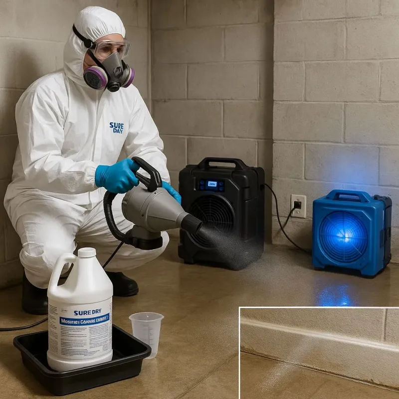 Sanitization and Odor Removal process in Bicknell, IN