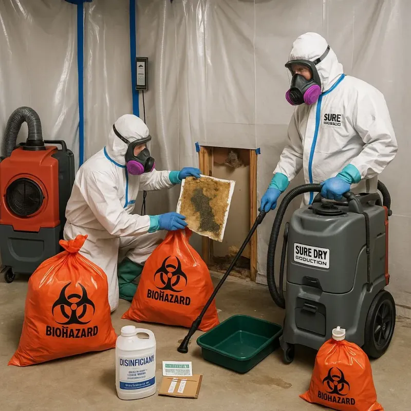 Contaminated Water Handling Protocols process in Bicknell, IN