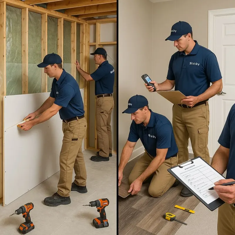 Repairs and Reconstruction process in Bicknell, IN