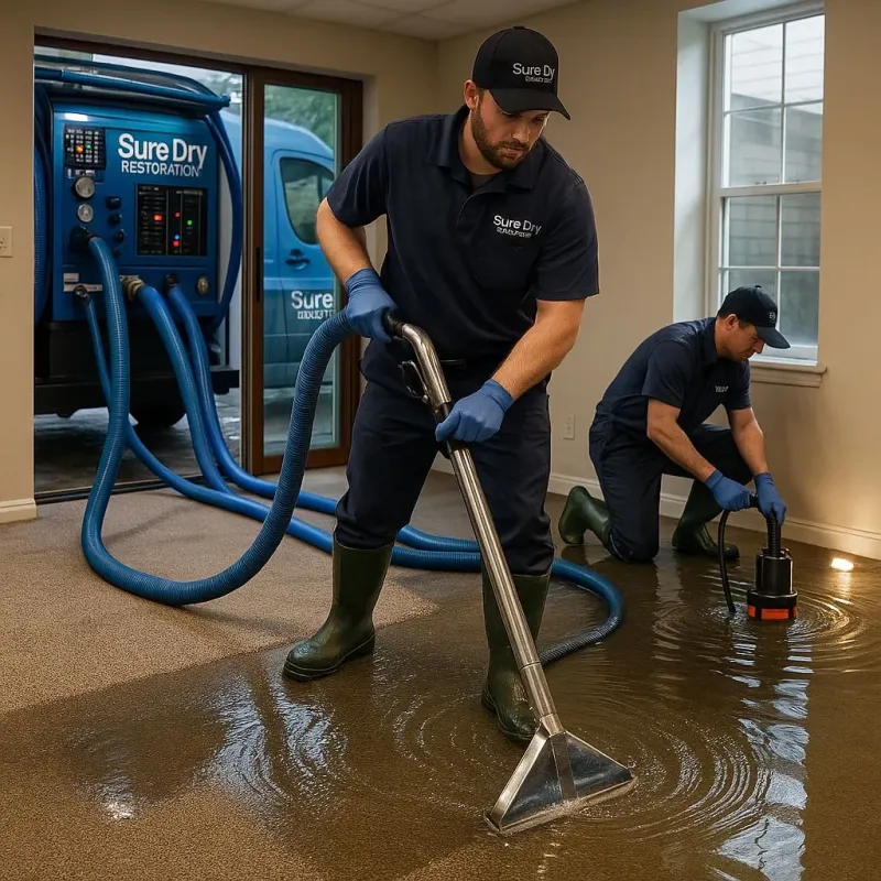 Water Extraction and Removal process in Bicknell, IN
